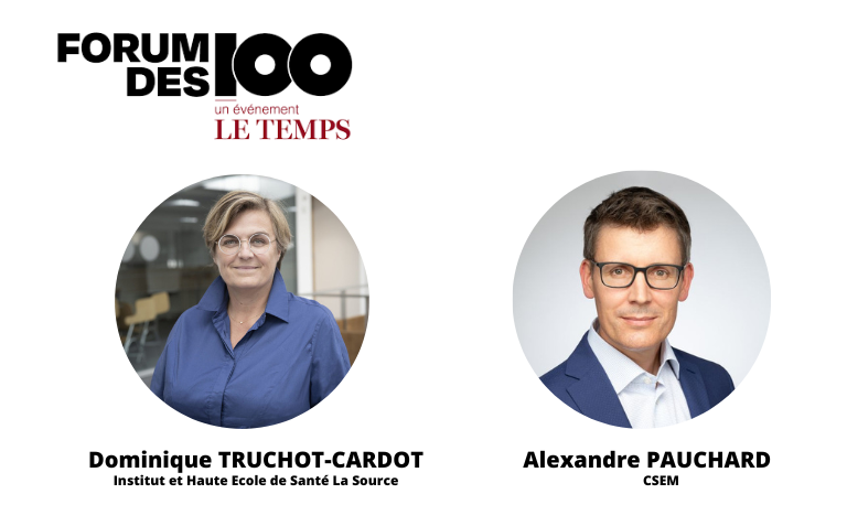 Forum des 100 - Le Temps - BioAlps