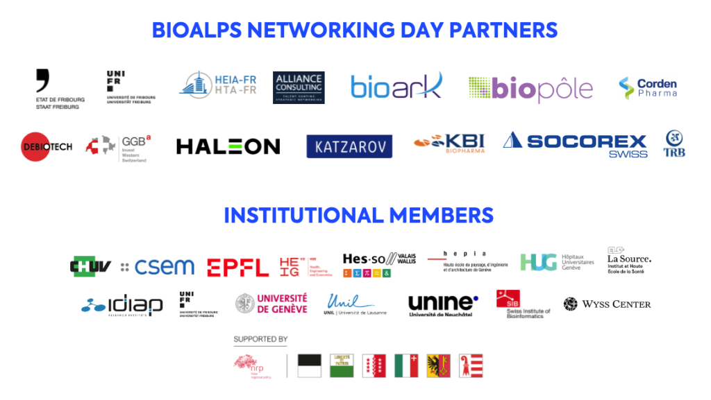 BioAlps Networking day 2024 partners