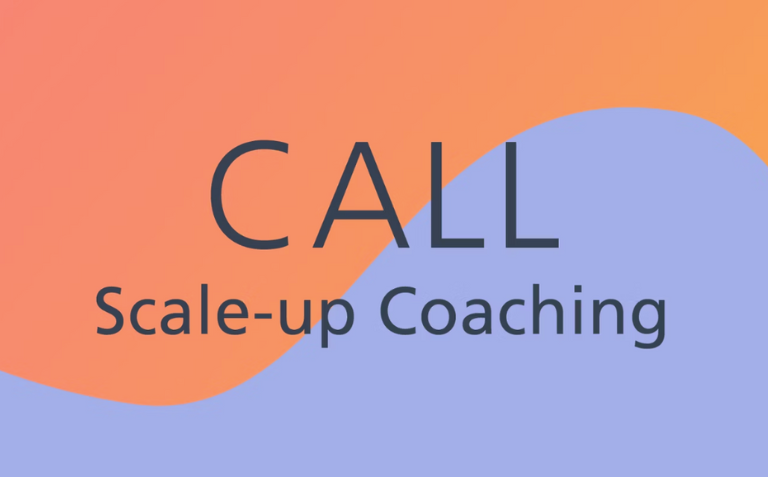 Innosuisse - Call Scale-Up Coaching